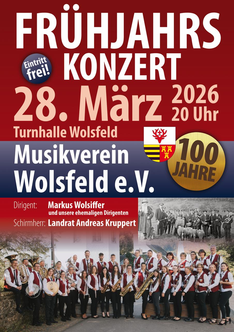 Plakat Konzert 2026